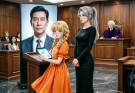 After my husband filed for divorce, my ten-year-old daughter stood before the judge and asked, “Your Honor, may I show you something my mother doesn’t know about?” The moment the video began playing, the entire courtroom fell utterly silent…
