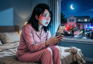 My father phoned me at midnight, his voice unsteady: “Don’t head home. Just stay where you are.” When I asked why, he simply replied, “Please, just trust me.” Ten minutes later, police vehicles had completely cordoned off my block…