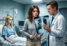 My 15-year-old daughter had been complaining of nausea and stomach pain for a while. My husband said: “She’s just faking it. Don’t waste time or money.” I took her to the hospital in secret…