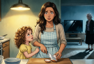 “Mommy… She said that if the doctor found out, now she was going to give the pills to you.”