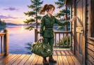I inherited a cabin while my sister got a Nashville apartment. When she mocked me: “Fits you perfectly, you stinking woman!” and told me to stay away, I decided to spend the night at the cabin… When I got there, I froze in place at what I saw…