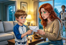My husband came home EVERY Saturday covered in dirt after “baseball practice” with the son of his deceased best friend… until the boy handed me a note he had stolen from his dad’s casket, and I felt my blood run cold.