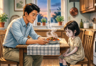 My sister left her five-year-old daughter with me for three days, and I thought I’d only have to put on cartoons and heat up some food. But on the first night, when I served her a bowl of homemade beef stew, the little girl didn’t even touch her spoon. Instead, trembling, she asked me: “Uncle… am I allowed to eat today?”